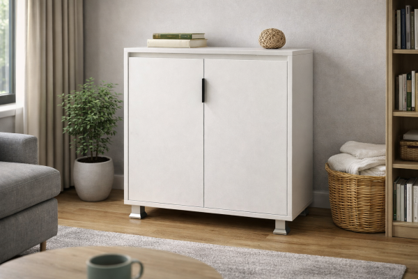 Ünverler Broşet Şifonyer Beyaz