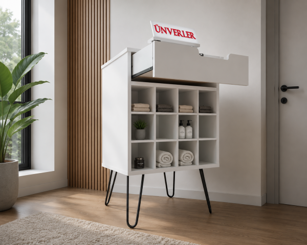 Ünverler Concord Çok Amaçlı Dolap Beyaz