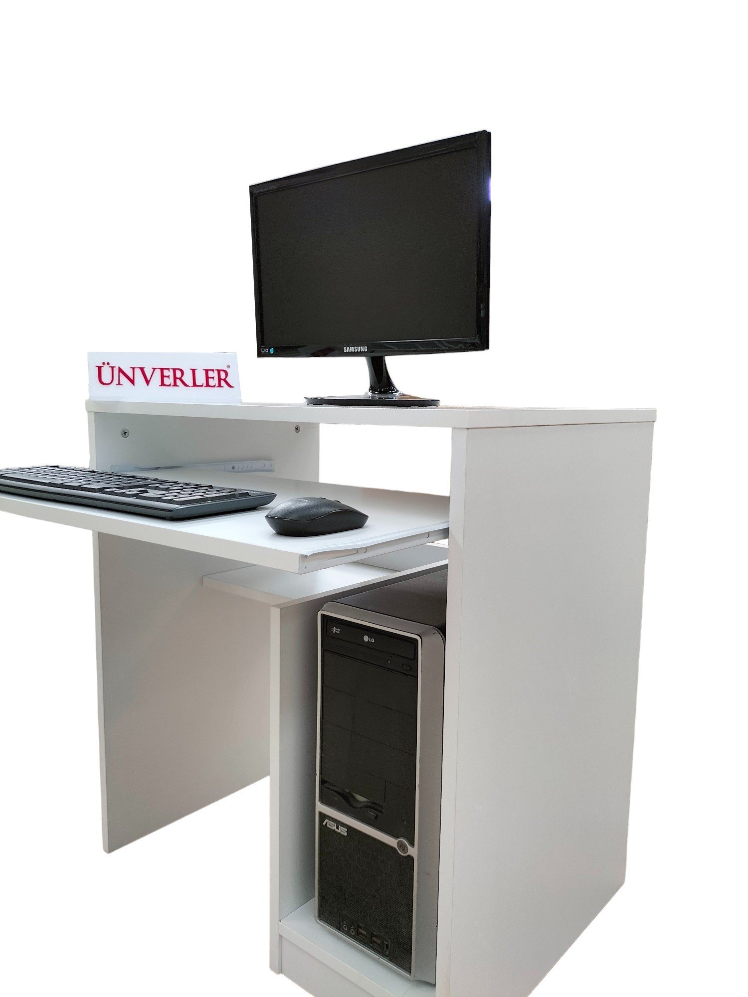 Ünverler Vena Çalışma Masası Beyaz