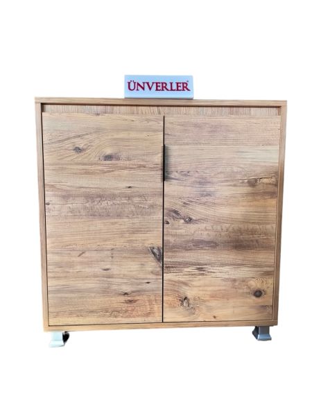 Ünverler Broşet Şifonyer Beyaz Atlantik Çam