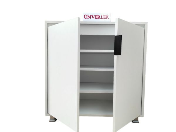 Ünverler Broşet Şifonyer Beyaz Beyaz