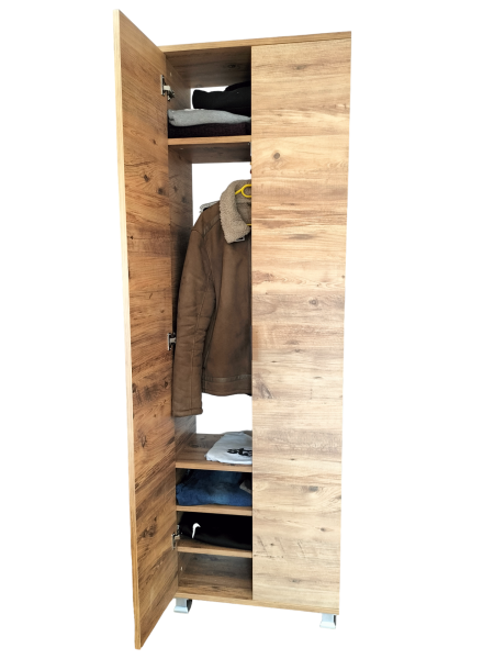 Ünverler  Mobilya  Freemont Gardrop (Beyaz Atlantik Çam