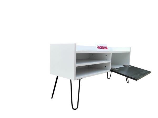 Ünverler Mobilya  Ametist TV Ünitsesi Beyaz/Antrasit