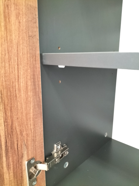 Ünverler Mobilya Çalışma Masası/Kitaplık/Dolap (ANTRASİT/BEYAZ) Atlantik Çam