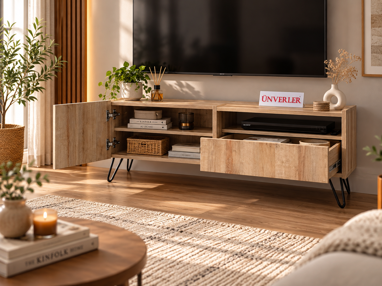 Ünverler Mobilya MDF TV Ünitesi